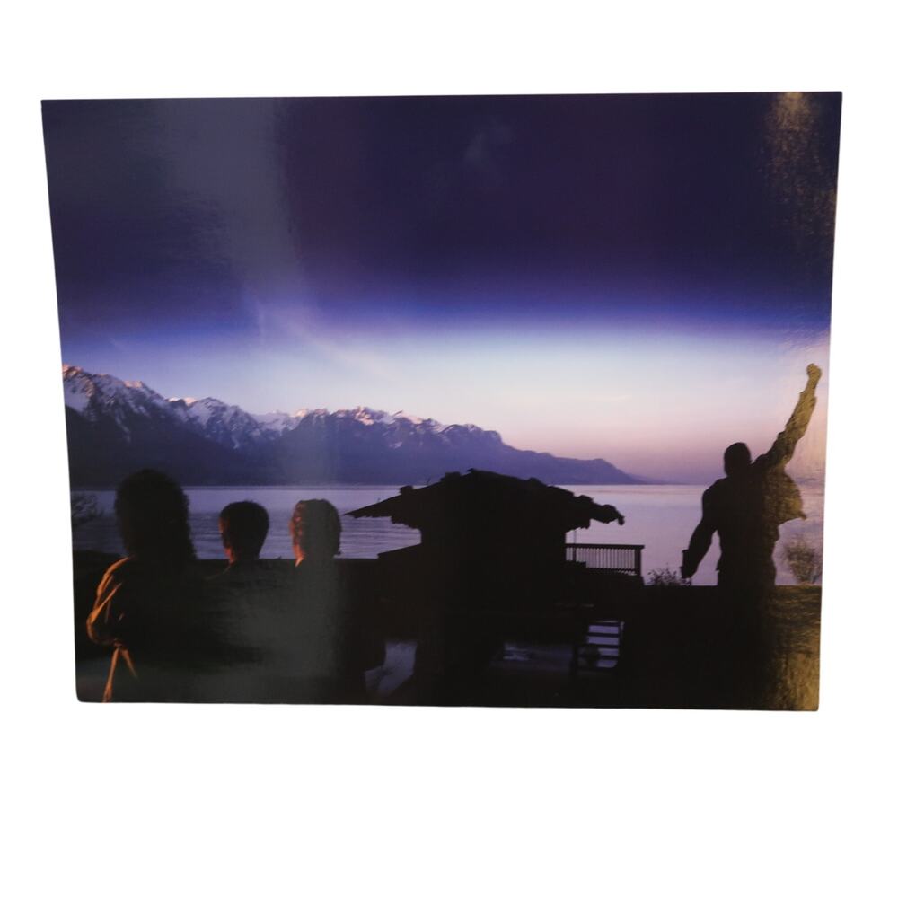 Queen We Will Rock You Promotional Photo Postcard Paris Las Vegas 8 x 10 in Rare